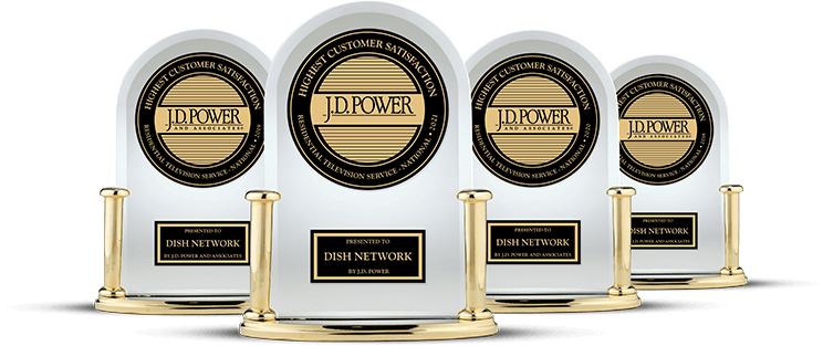 DISH is ranked #1 in Customer Satisfaction by J.D. Power and our customers for the 4th year in a row.